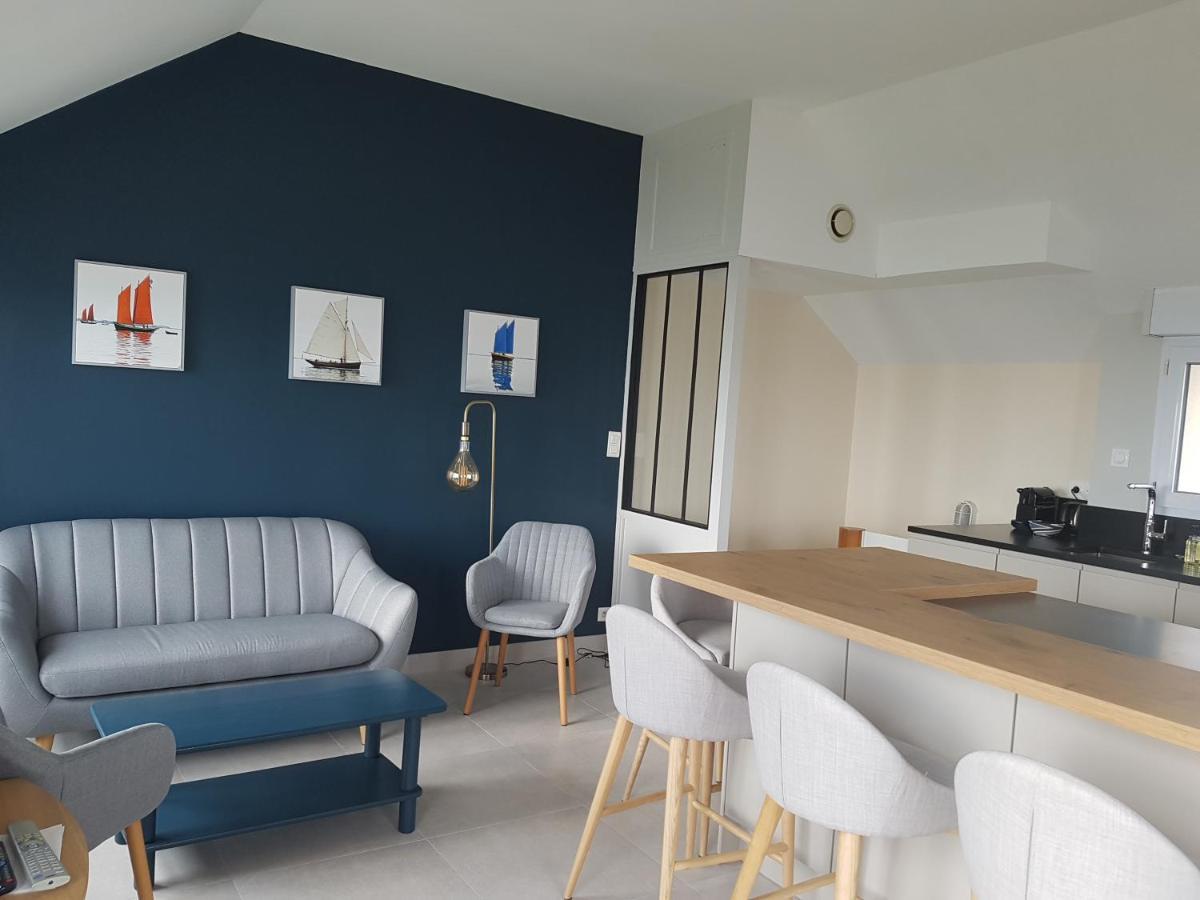 Le Cezembre - Vue 180 Baie St Malo Villa Saint-Malo Exteriör bild
